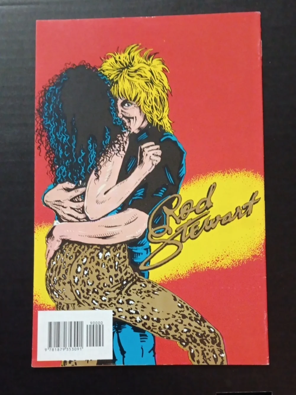 1991 Rod Stewart Rock & Roll Comic Book